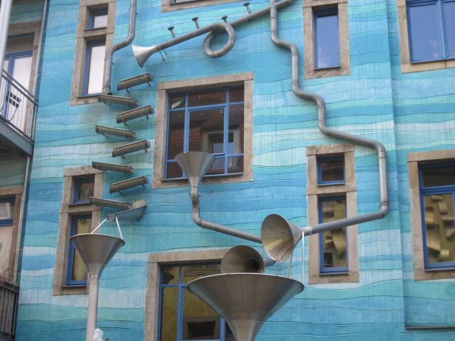 Поющий дом в Дрездене